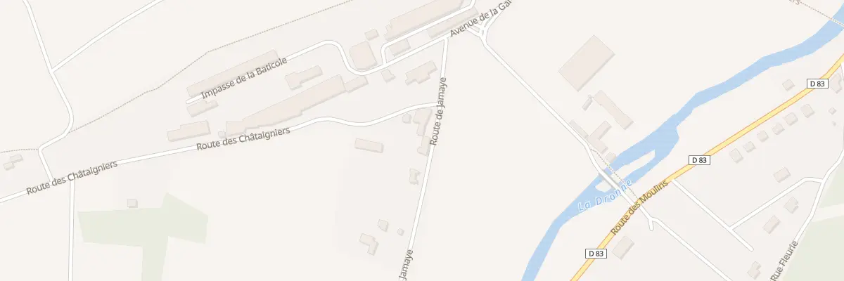 Plan du 116 Rte de Jamaye à Saint-Pardoux-la-Rivière