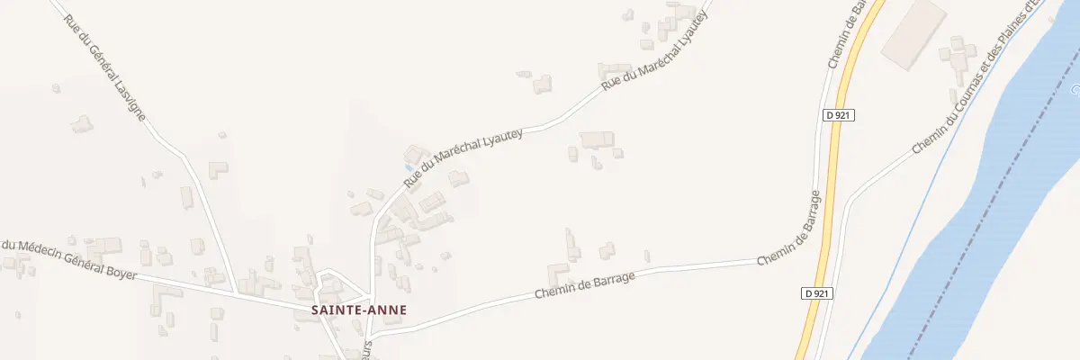 Plan du 541 Rue du Mal Lyautey à Saint-Gaudens