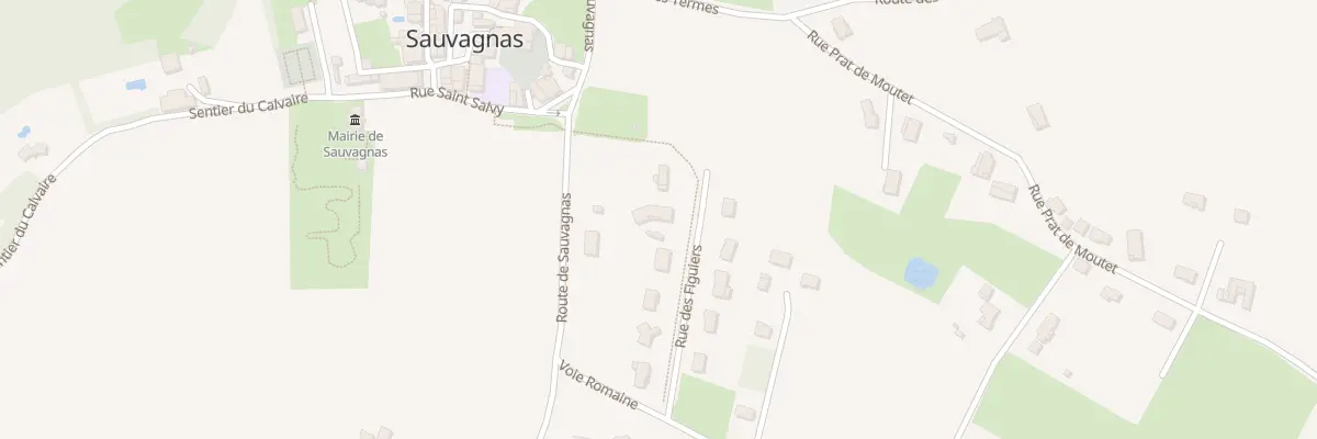 Plan du 8 Prat de Moutet à Sauvagnas