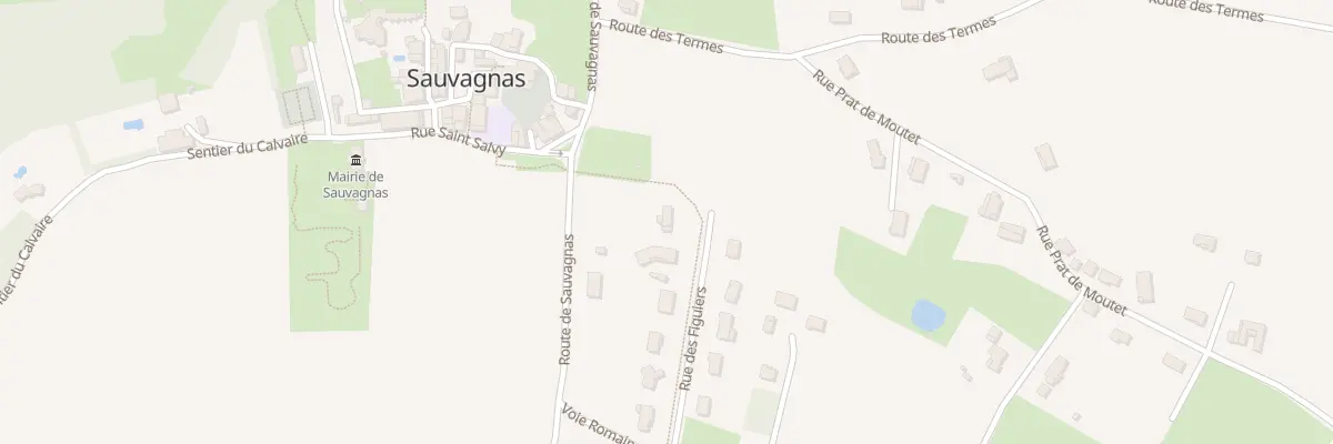 Plan du 7 Prat de Moutet à Sauvagnas
