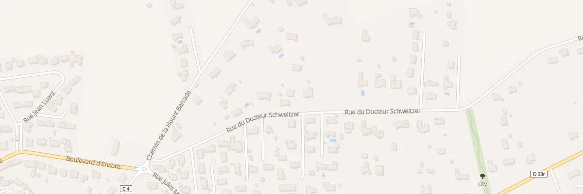 Plan du 185 Rue du Docteur Schweitzer à Saint-Gaudens