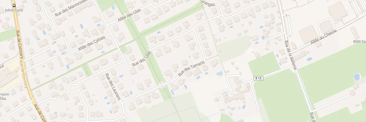 Plan du 30 Rue des Tamaris à Saint-Avertin