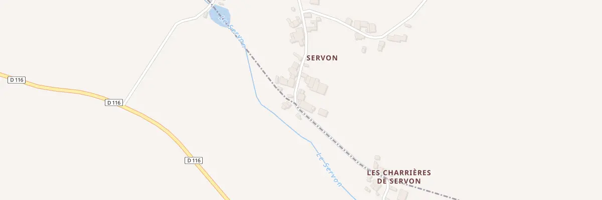 Plan du 27 Servon à Leignes-sur-Fontaine