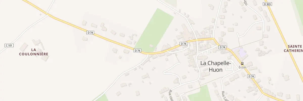 Plan du 24B Rue Ernest Miallaret à La Chapelle-Huon