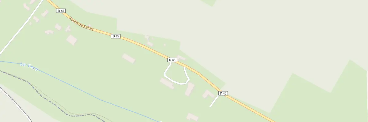 Plan du 21 Rte de Salon à Vergt
