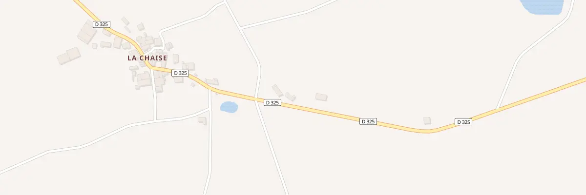 Plan du 250 La Croix à Brillac