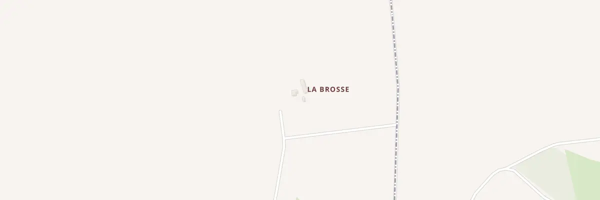 Plan du 5001 La Brosse à Montrouveau
