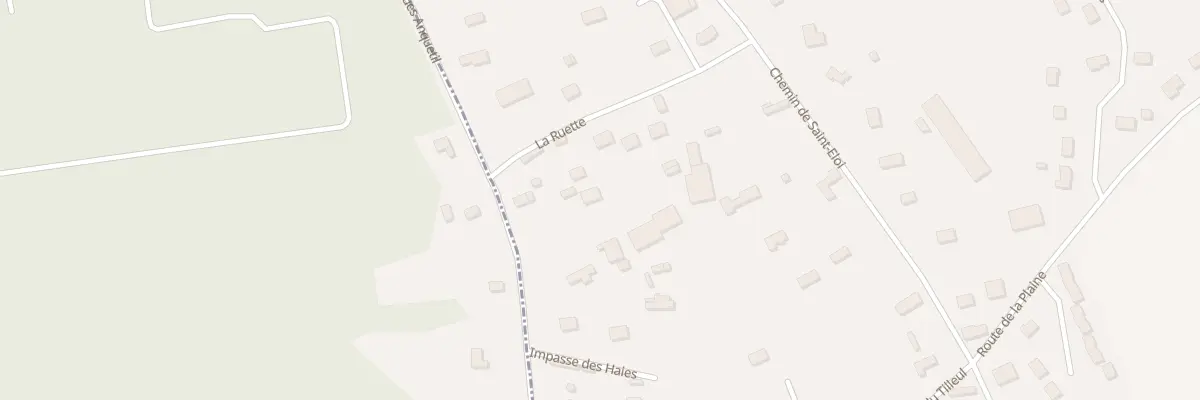 Plan du 34 Feuguerolles - Perriers à Nassandres sur Risle