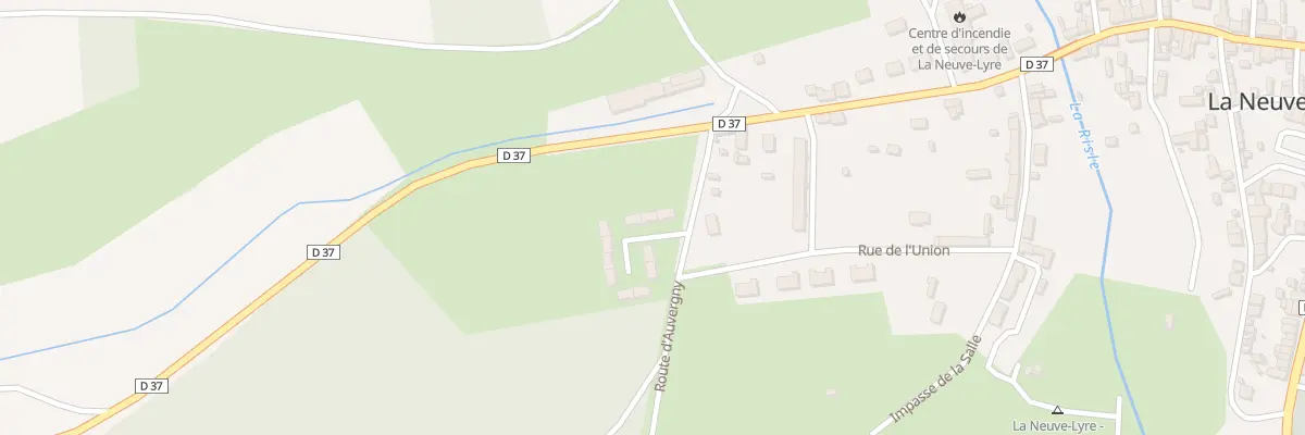 Plan du 4029 Rte d’Auvergny à La Neuve-Lyre