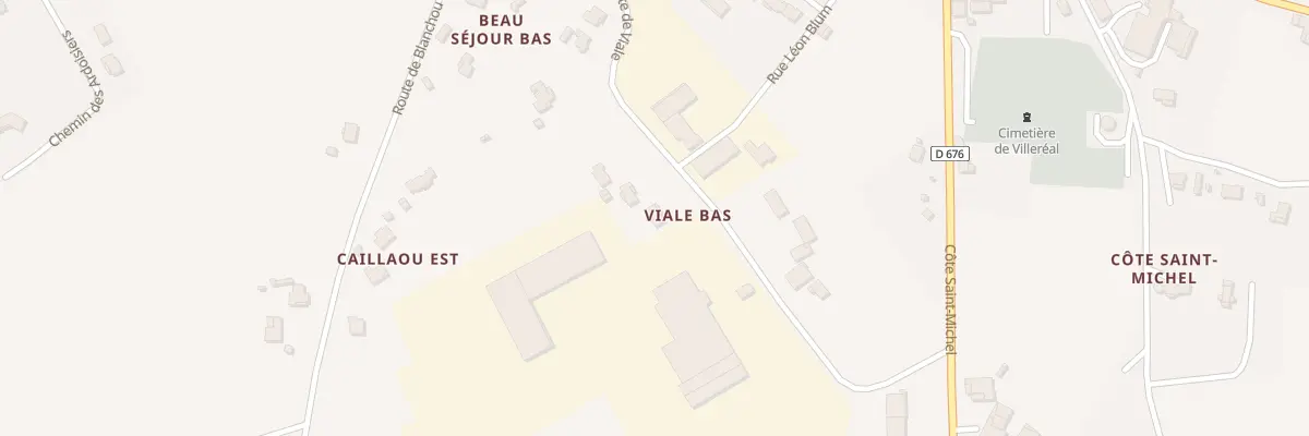 Plan du 324 Rte de Viale à Villeréal