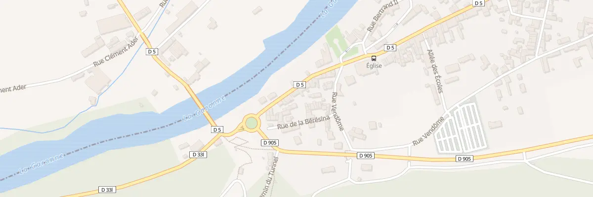 Plan du 10 Rue de Verdun à Miramont-de-Comminges
