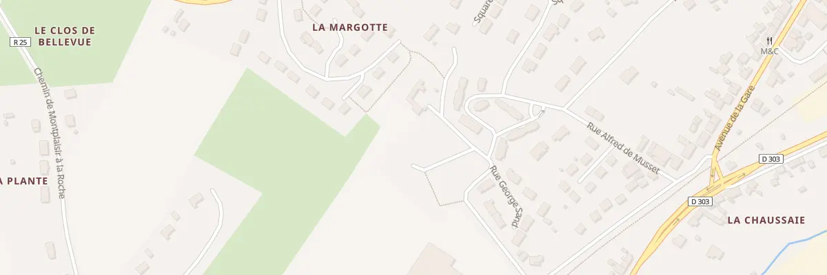Plan du 9 Rue Belle Fontaine à Bessé-sur-Braye