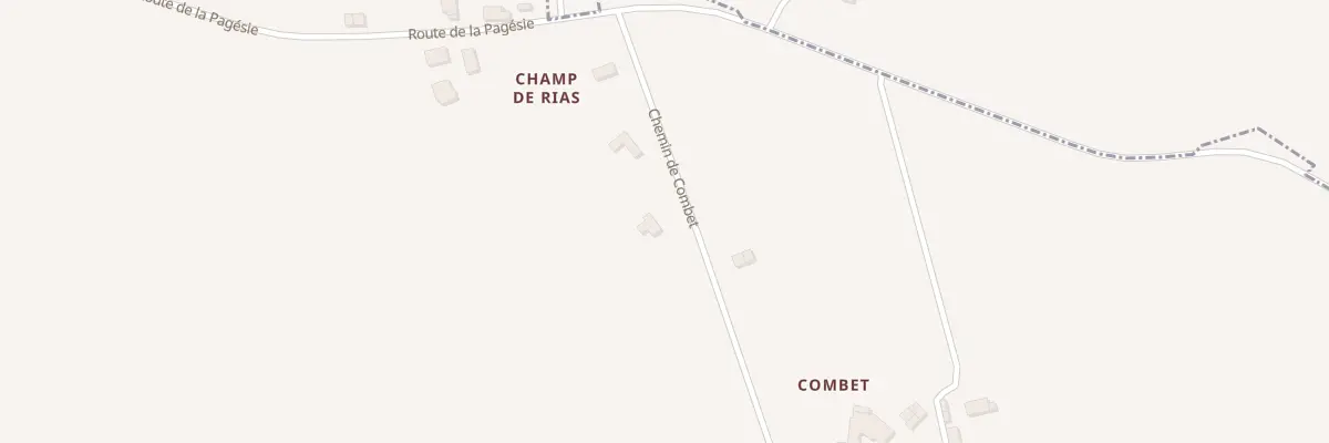 Plan du 983 Che de Combet à Saint-Eutrope-de-Born