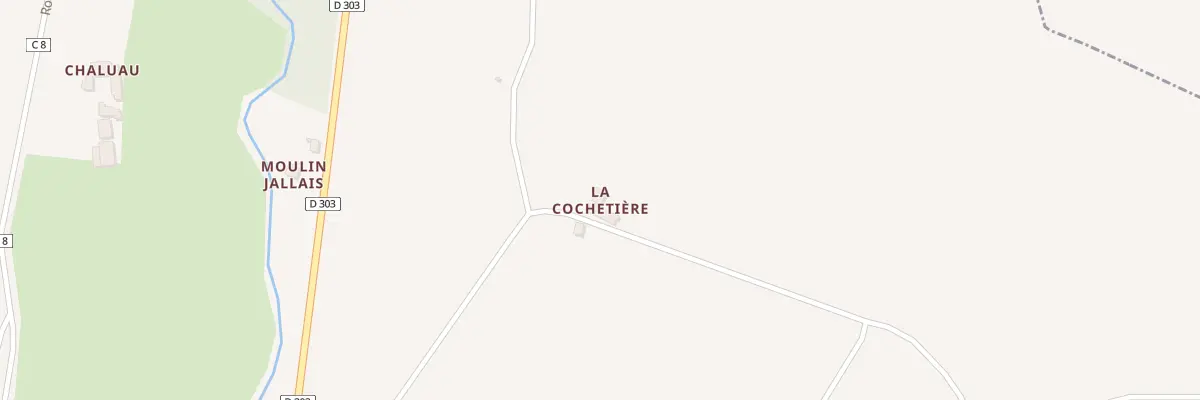 Plan du 5001 Les Cochetieres à Saint-Gervais-de-Vic
