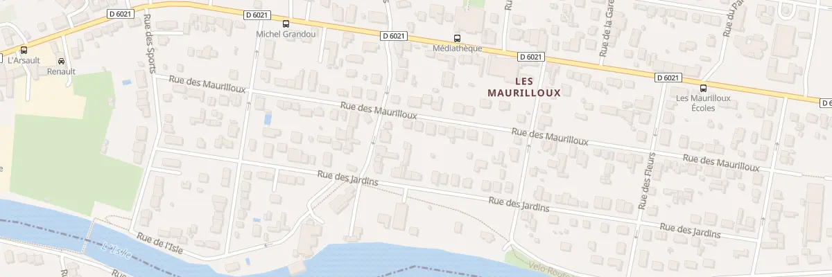 Plan du 40 Rue des Maurilloux à Trélissac