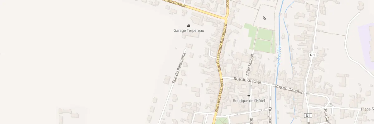 Plan du 25 Rue du Panorama à Saint-Calais