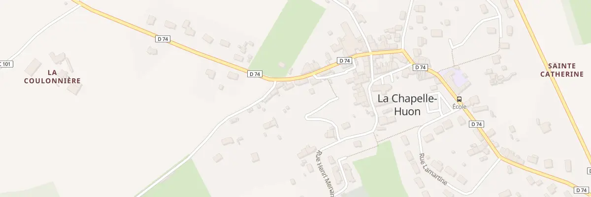 Plan du 9 Rue Ernest Miallaret à La Chapelle-Huon