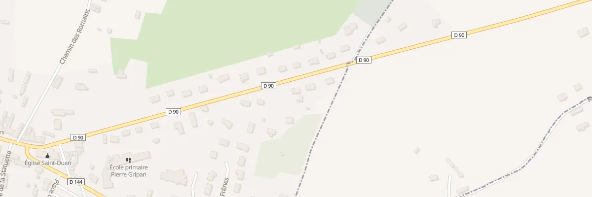 Plan du 30 Rue de l’Abbé Clément à Routot