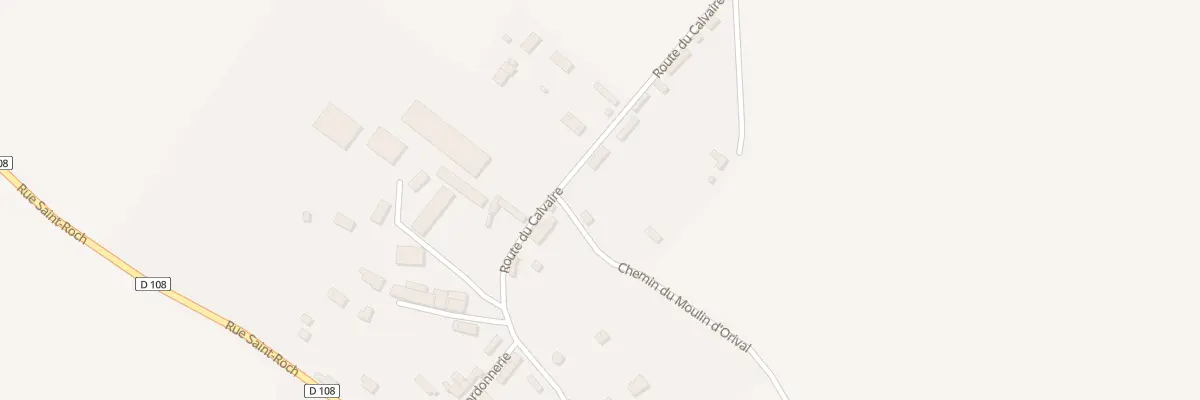 Plan du 360 Rte du Calvaire à Drosay