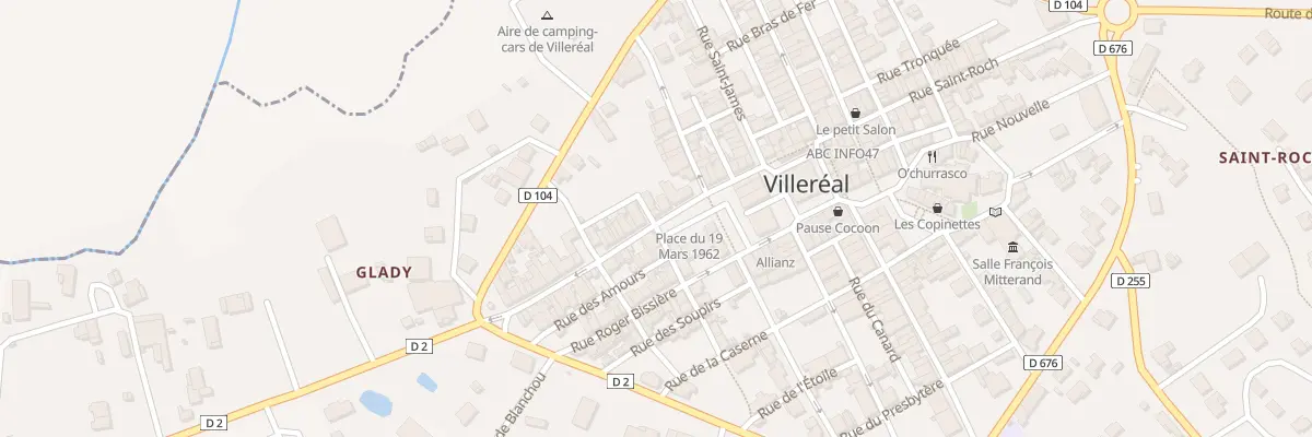 Plan du 15 Rue Victor Delbergé à Villeréal