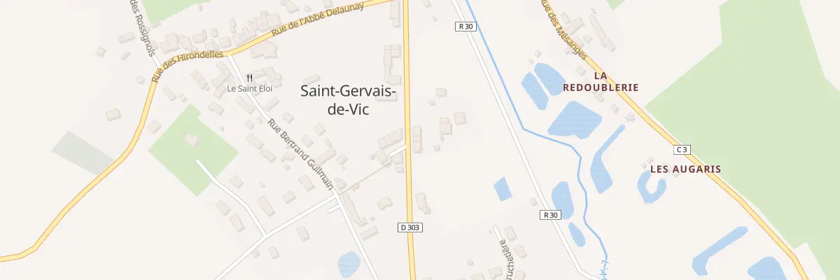 Plan du 5 Rue des Chardonnerets à Saint-Gervais-de-Vic