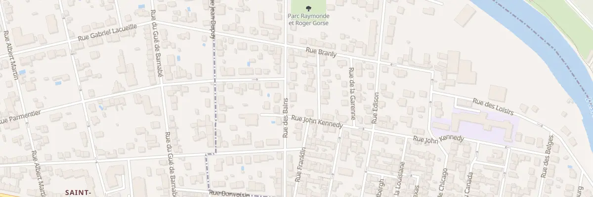 Plan du 42 Rue des Bains à Boulazac Isle Manoire