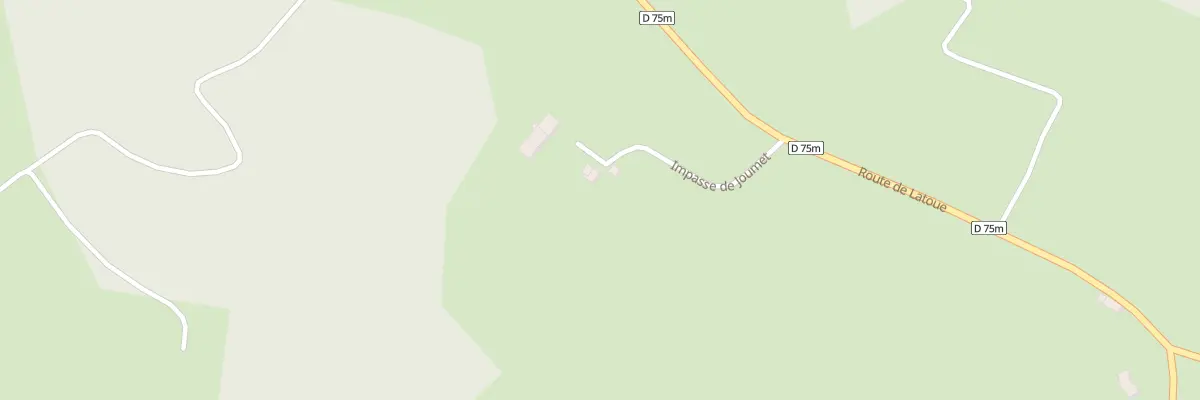Plan du 20 Joumet à Saint-Marcet