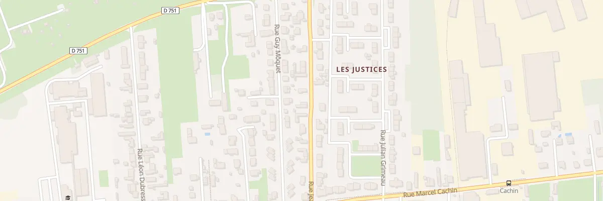 Plan du 17 Rue Jeanne Labourbe à Saint-Pierre-des-Corps