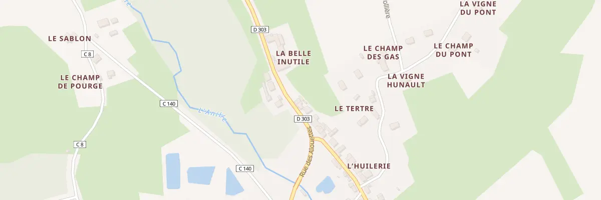 Plan du 14 Rue des Alouettes à Saint-Gervais-de-Vic