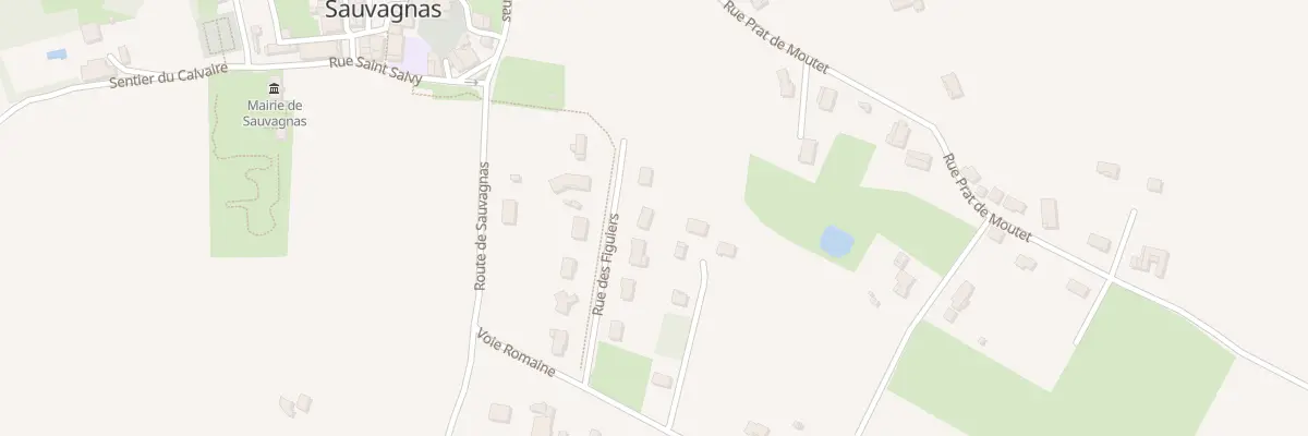 Plan du 119 Rue des Figuiers à Sauvagnas