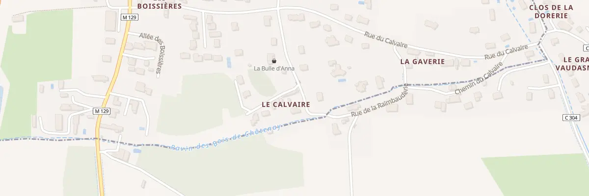 Plan du 10 Rue de la Raimbauderie à Parçay-Meslay