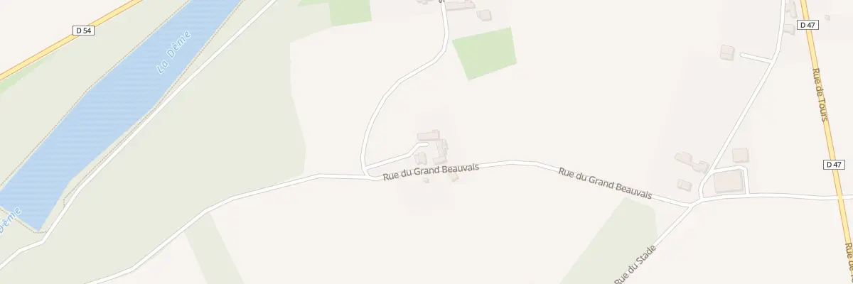 Plan du 7 Rue du Grand Beauvais à La Ferrière