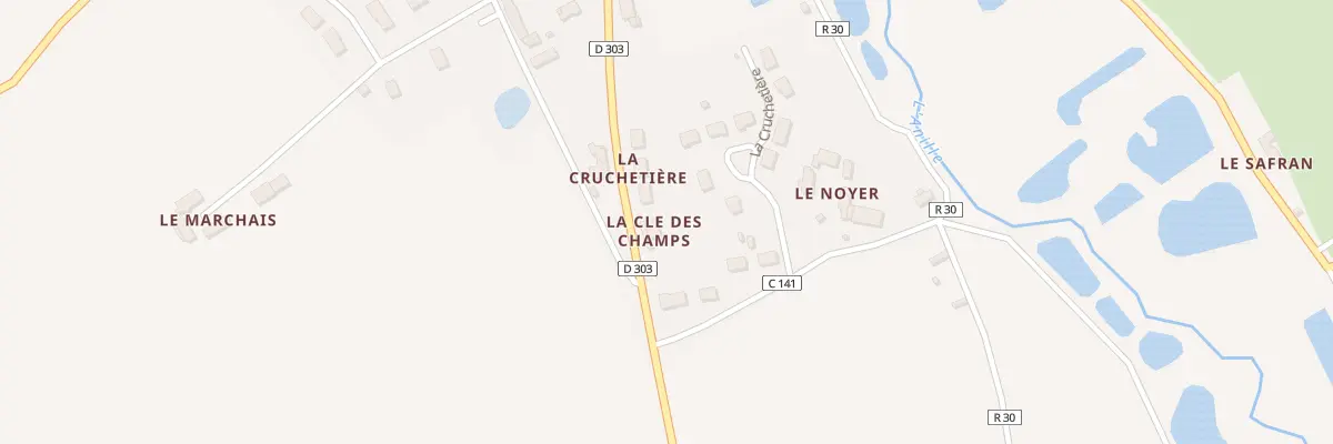 Plan du 5 La Cruchetiere à Saint-Gervais-de-Vic