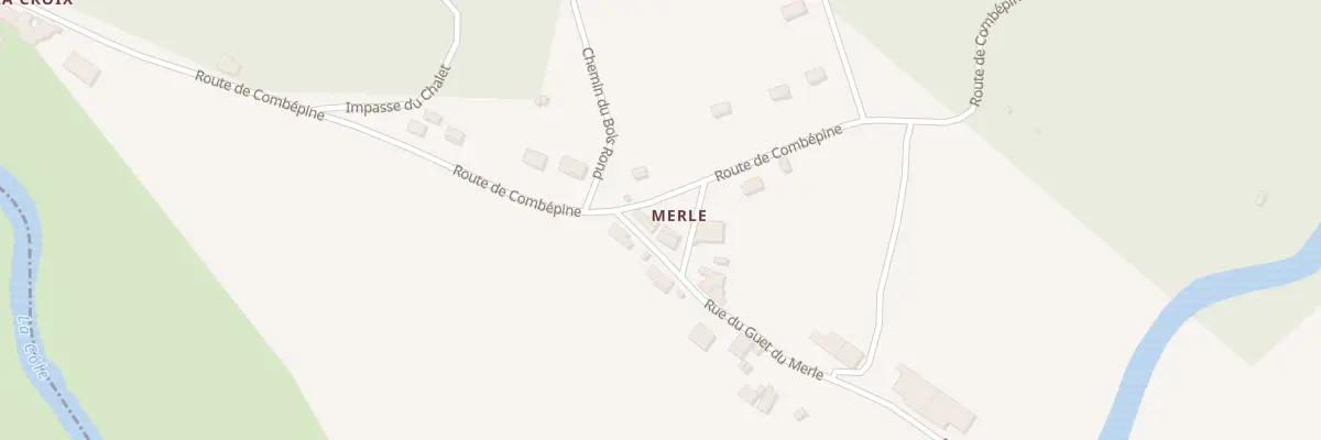 Plan du 38 Merle à La Chapelle-Faucher