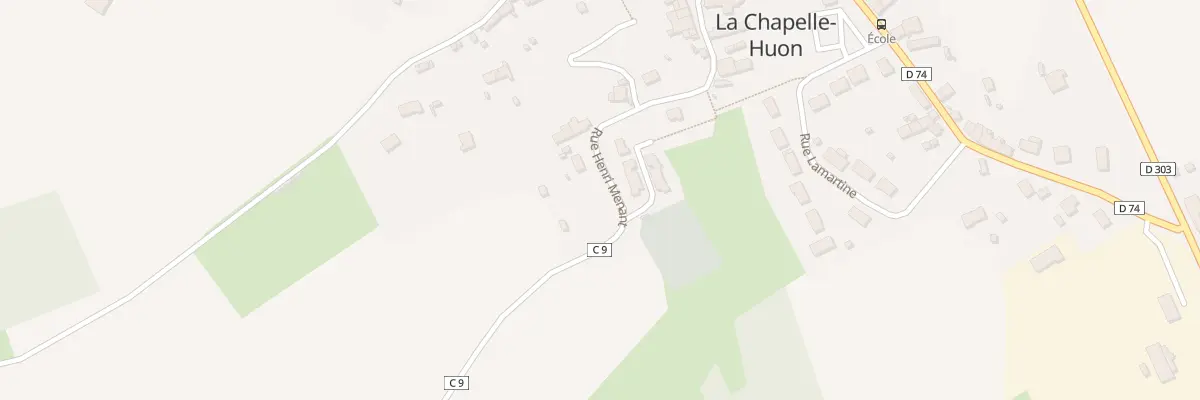 Plan du 28 Rue Henri Menant à La Chapelle-Huon