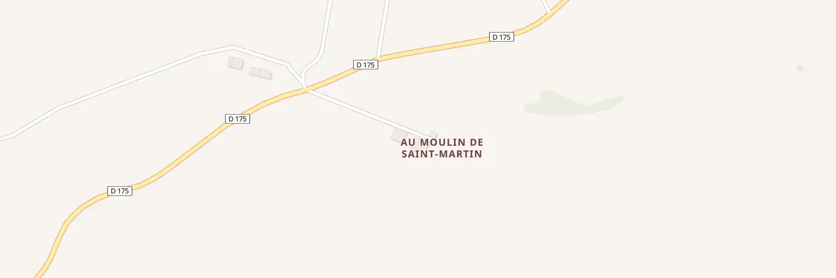 Plan du 5042 Au Moulin de Saint Martin à Crastes