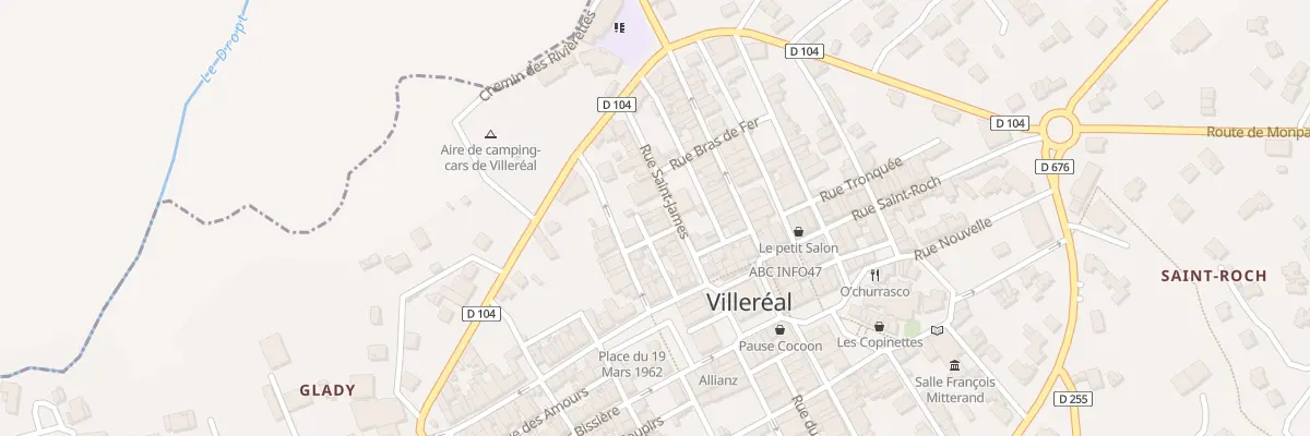 Plan du 17 Rue Saint-James à Villeréal