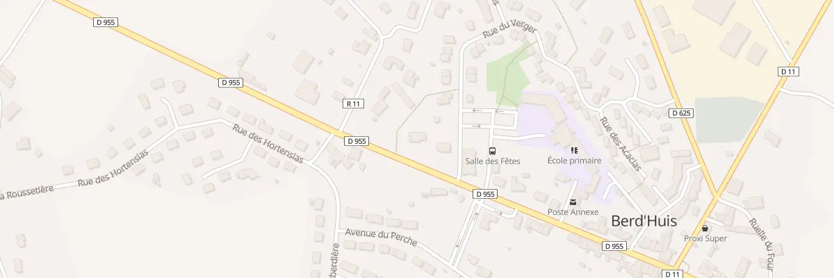 Plan du 34 Rte de Bellême à Berd’huis