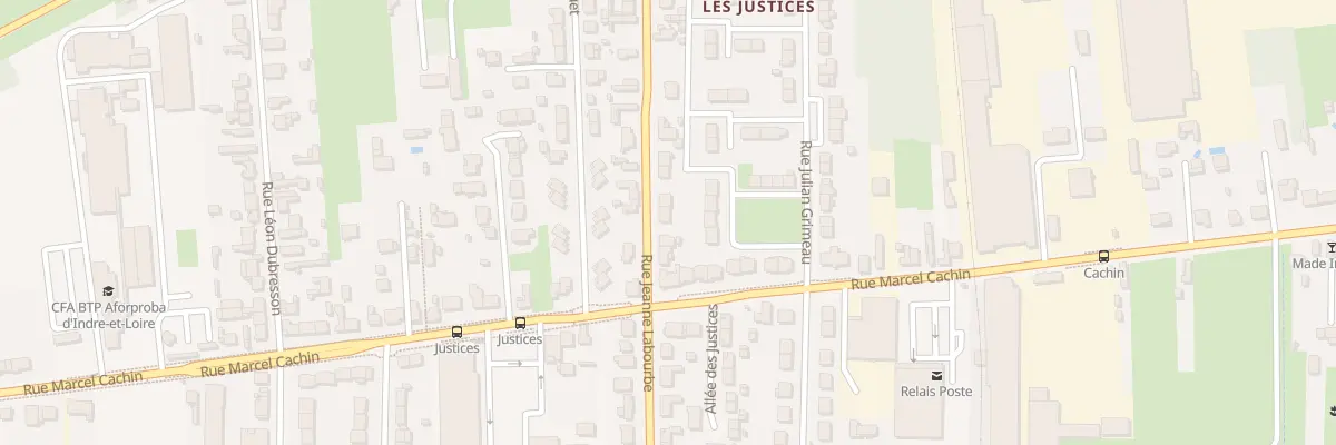 Plan du 44 Rue Jeanne Labourbe à Saint-Pierre-des-Corps