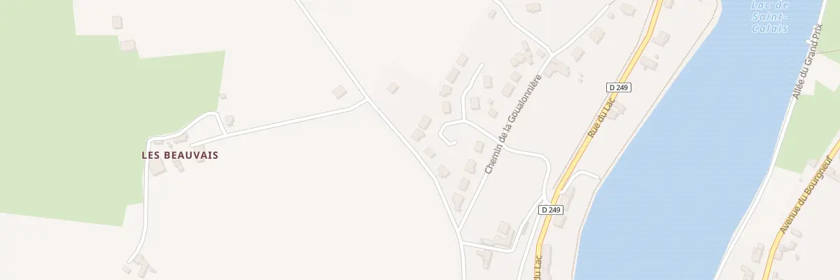 Plan du 5 Rue des Cygnes à Saint-Calais