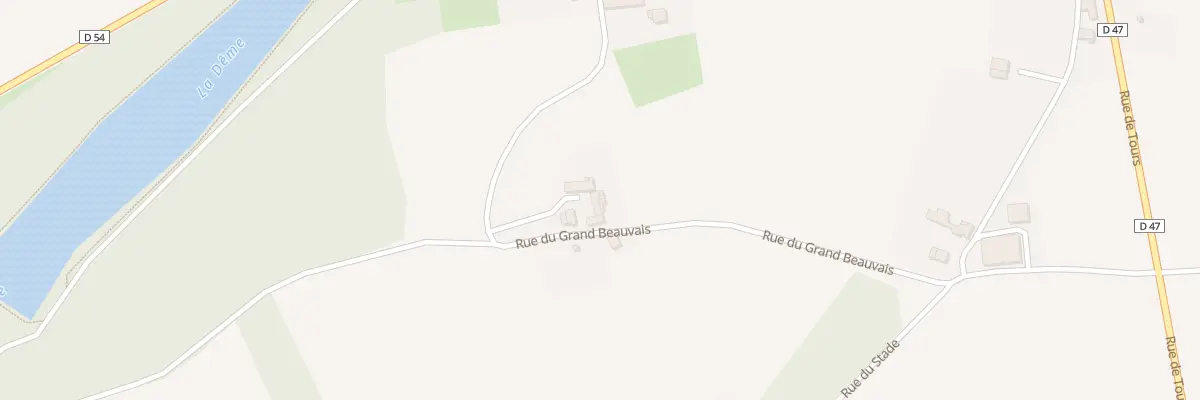 Plan du 6 Rue du Grand Beauvais à La Ferrière
