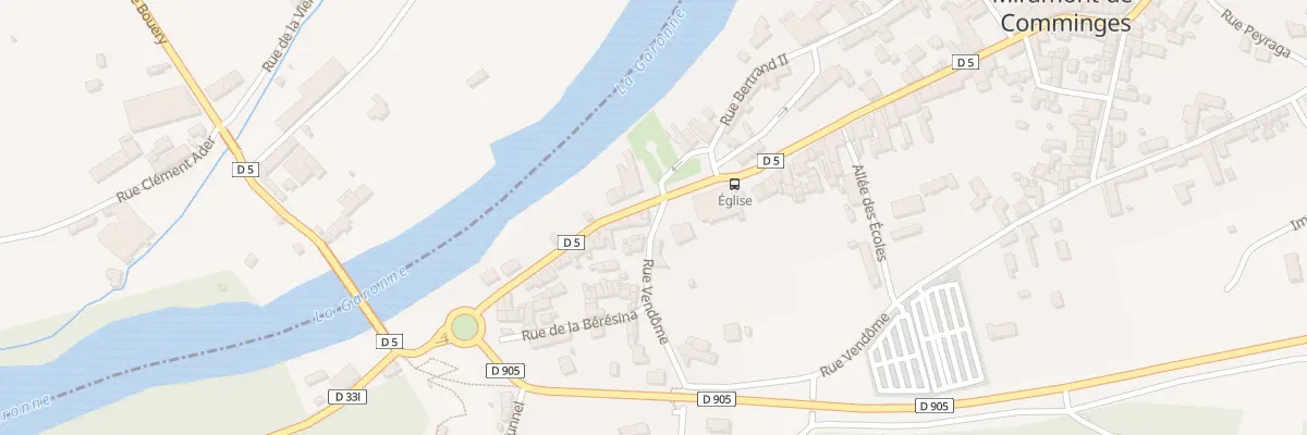 Plan du 2 Rue Vendôme à Miramont-de-Comminges
