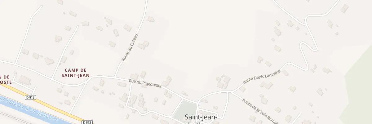 Plan du 100 Rue du Pigeonnier à Saint-Jean-de-Thurac