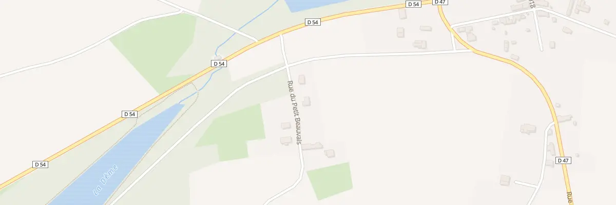 Plan du 6 Rue du Petit Beauvais à La Ferrière