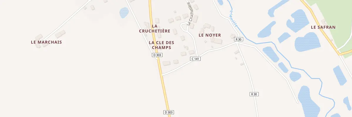 Plan du 5T La Cruchetiere à Saint-Gervais-de-Vic