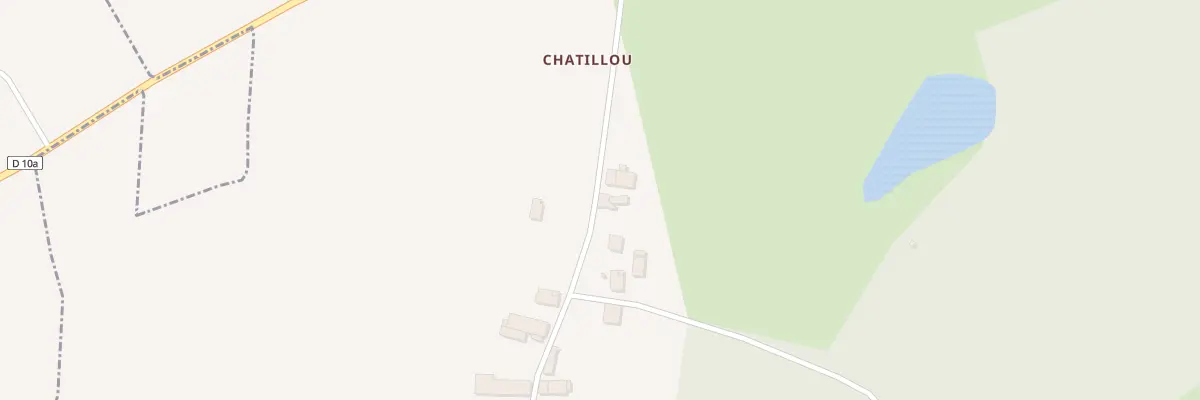 Plan du 5112 Chatillou à Chéronnac