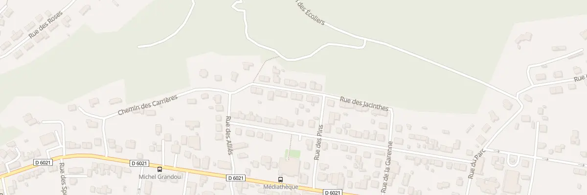 Plan du 12 Rue des Jacinthes à Trélissac