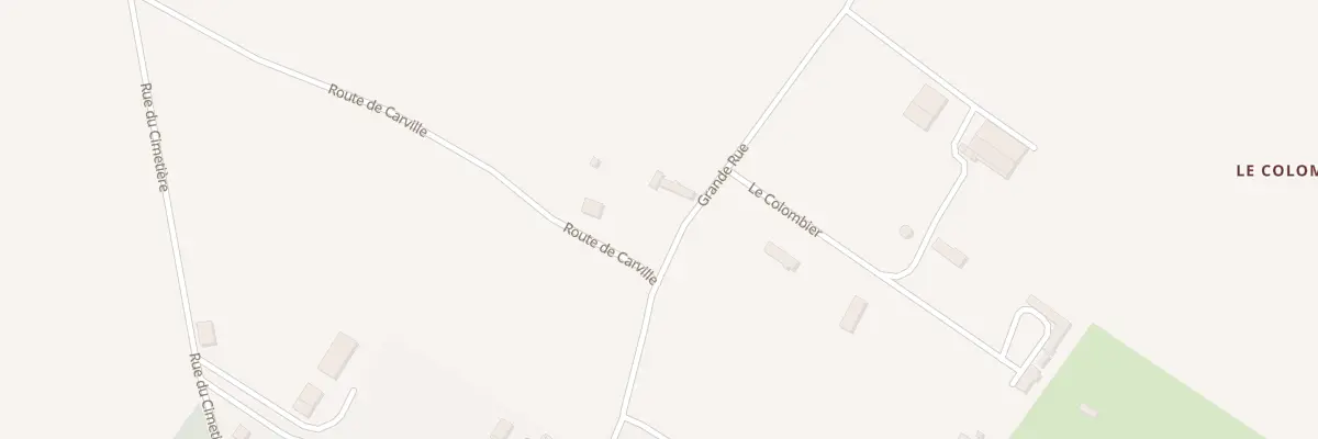 Plan du 2 Rte de Carville à Anvéville
