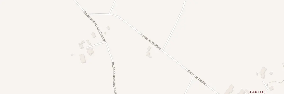 Plan du 823 Rte de Tréffons à Rives