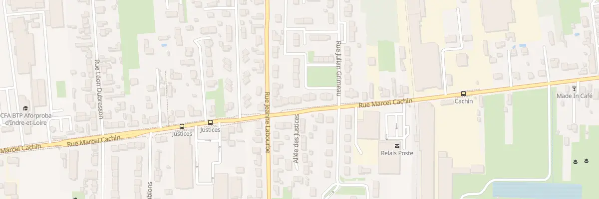 Plan du 172 Rue Marcel Cachin à Saint-Pierre-des-Corps